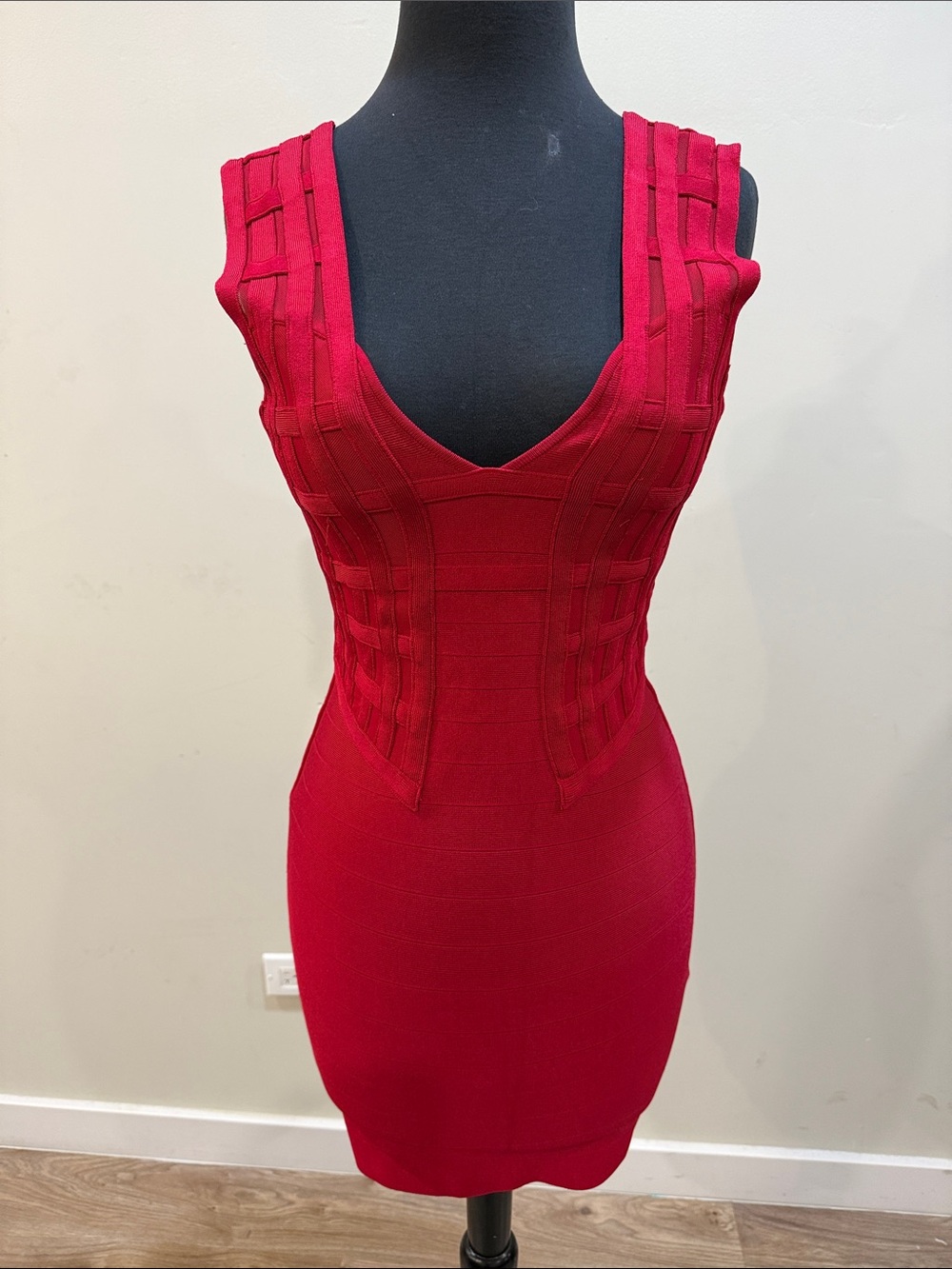 Marciano Los Angeles bandage dress